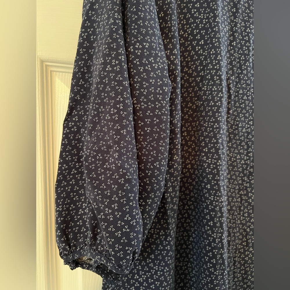 Old Navy Blue Patterned Dress - Picture 5 of 10